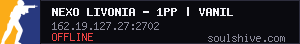 NEXO LIVONIA - 1PP | Vanilla | NO BASES | 4 MAN MAX
