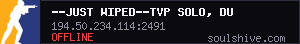 --JUST WIPED--TVP SOLO, DUO, TRIO,-250k-RAIDWEEKENDS-KEYCARDS-A
