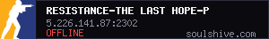 Resistance-The Last Hope-PvExAI-Quests-CustomZones-Events