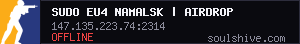 SUDO EU4 Namalsk | Airdrop | KOTH | AI | SNAFU | FOG | DRUGS