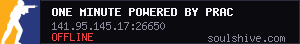 One minute powered by PRACC.COM