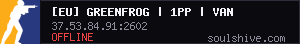 [EU] GreenFrog | 1pp | Vanila | WIPED 15.05
