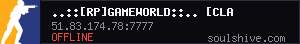 ..::[RP]GameWorld::.. [CLASSIC] (RUS) (x2)