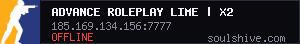 Advance RolePlay Lime | X2 Exp