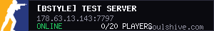 [BStyle] Test server