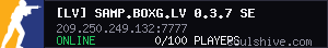 [LV] SAMP.BoxG.LV 0.3.7 server