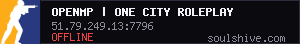 openmp | One City Roleplay (REBORN)