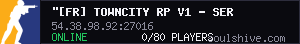 "[FR] TownCity RP V1 - SERIOUS RP | EN DEV