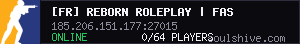 [FR] Reborn Roleplay | FastDL | 100% fluide | En développement
