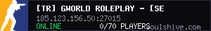 [TR] GWORLD RolePlay - [SEMI-SERIOUS] | discord.gg/gworld