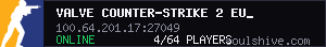 Valve Counter-Strike 2 eu_west Server (srcds407-fra2.274.35)