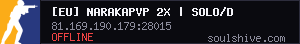 [EU] NarakaPVP 2x | Solo/Duo/Trio | Monthly | No BP Wipe