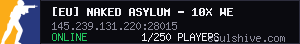 [EU] Naked Asylum - 10X Weekly|NO BPs|KITS|CLANS|TP|QOL