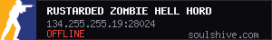 RUSTARDED Zombie Hell Hordes • EU