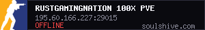 RustGamingNation 100x PvE [Events|Purge|Zombies|SkillTree]