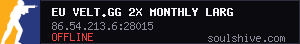 EU Velt.gg 2x Monthly Large | 50% Upkeep | No BP Wipes | x2