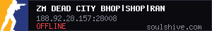 ZM Dead City bhop|shop|ranks|24/7