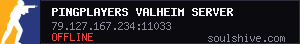 Pingplayers Valheim Server