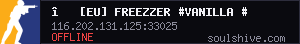  [EU] Freezzer #VANILLA #2 [Discord|Stats|Pure]