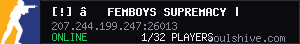 [!] ★ Femboys Supremacy | $16k | Map Cycle