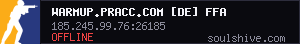 WARMUP.PRACC.COM [DE] FFA DM MIRAGE !skins !fps ✦ DEATHMATCH