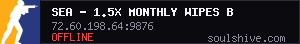 SEA - 1.5X Monthly Wipes by discord.gg/rustraven