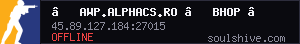★ AWP.ALPHACS.RO ★ BHOP ★ 10 BULLETS ★ FREE SKINS