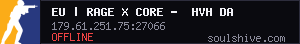 EU | Rage X Core -  HvH DARK Mirage [NO NADE/AWP]