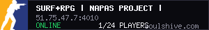 SURF+RPG | Napas Project | !ws !rank