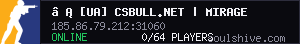 ⚡ [UA] CSBULL.NET | MIRAGE #1 • discord.gg/csbull