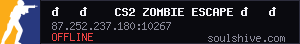 💀💀 CS2 ZOMBIE ESCAPE 💀💀 !STORE 🎁 SKINS 🔥🔥