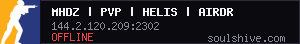 MhDz | PvP | Helis | Airdrop | HighLoot | KOTH | Bases