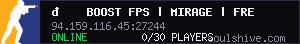 🚀 BOOST FPS | MIRAGE | FREE VIP