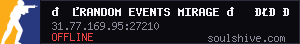 🔥RANDOM EVENTS MIRAGE 🎁УНИКАЛЬНЫЙ SKINCHANGER🎁 FB-CS.RU